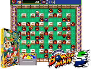 Super Bomberman 5 - Gold Cartridge (J) [!] Cover
